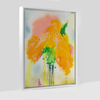 Flower Girl Art Print Gallery Print Canvas / 11x14 / White Frame