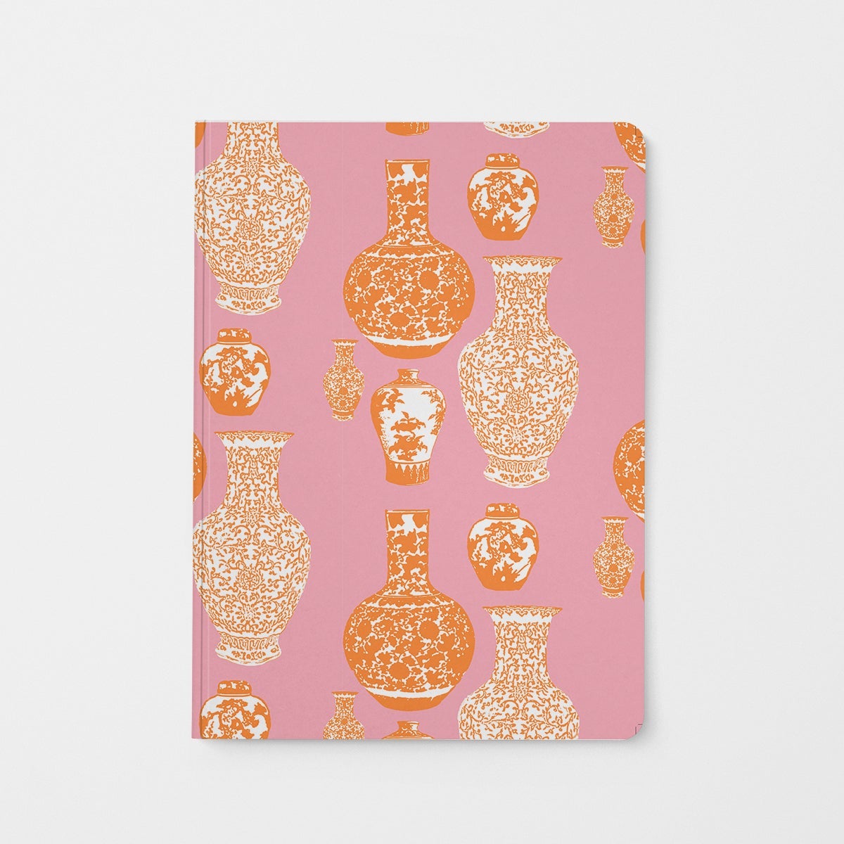 Journal Pink Orange Ginger Jars Journal dombezalergii