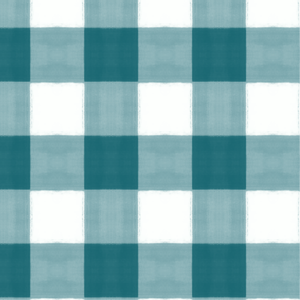 Wallpaper Double Roll / Blue Gingham Wallpaper dombezalergii