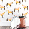 Horse & Tassel Peel & Stick Wallpaper Peel & Stick Wallpaper