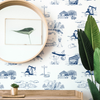 Houston Toile Peel & Stick Wallpaper Peel & Stick Wallpaper