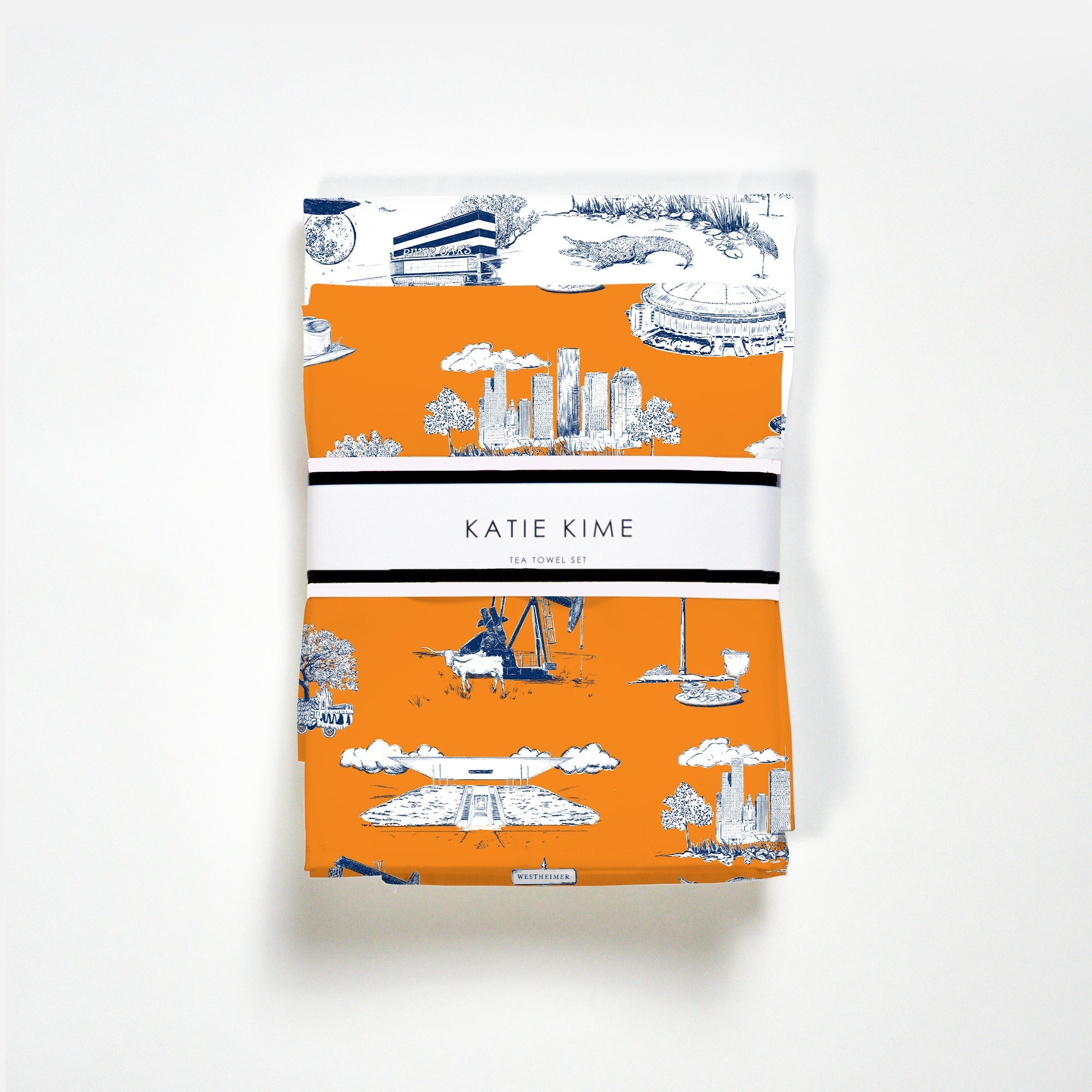 See Design Story Black Tea Towel — Homestyle