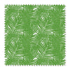 Jungle Leaves Fabric Fabric By The Yard / Linen Canvas / Green