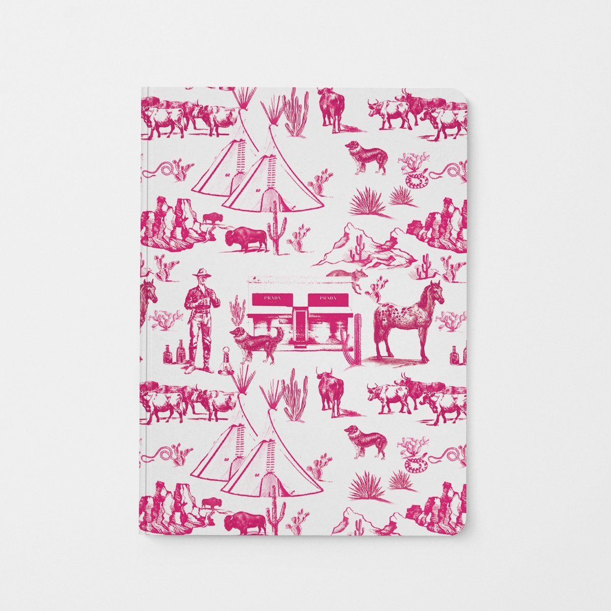 Journal Pink Marfa Toile Journal dombezalergii