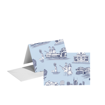 Folded Notecard Nashville Folded Notecard Set dombezalergii