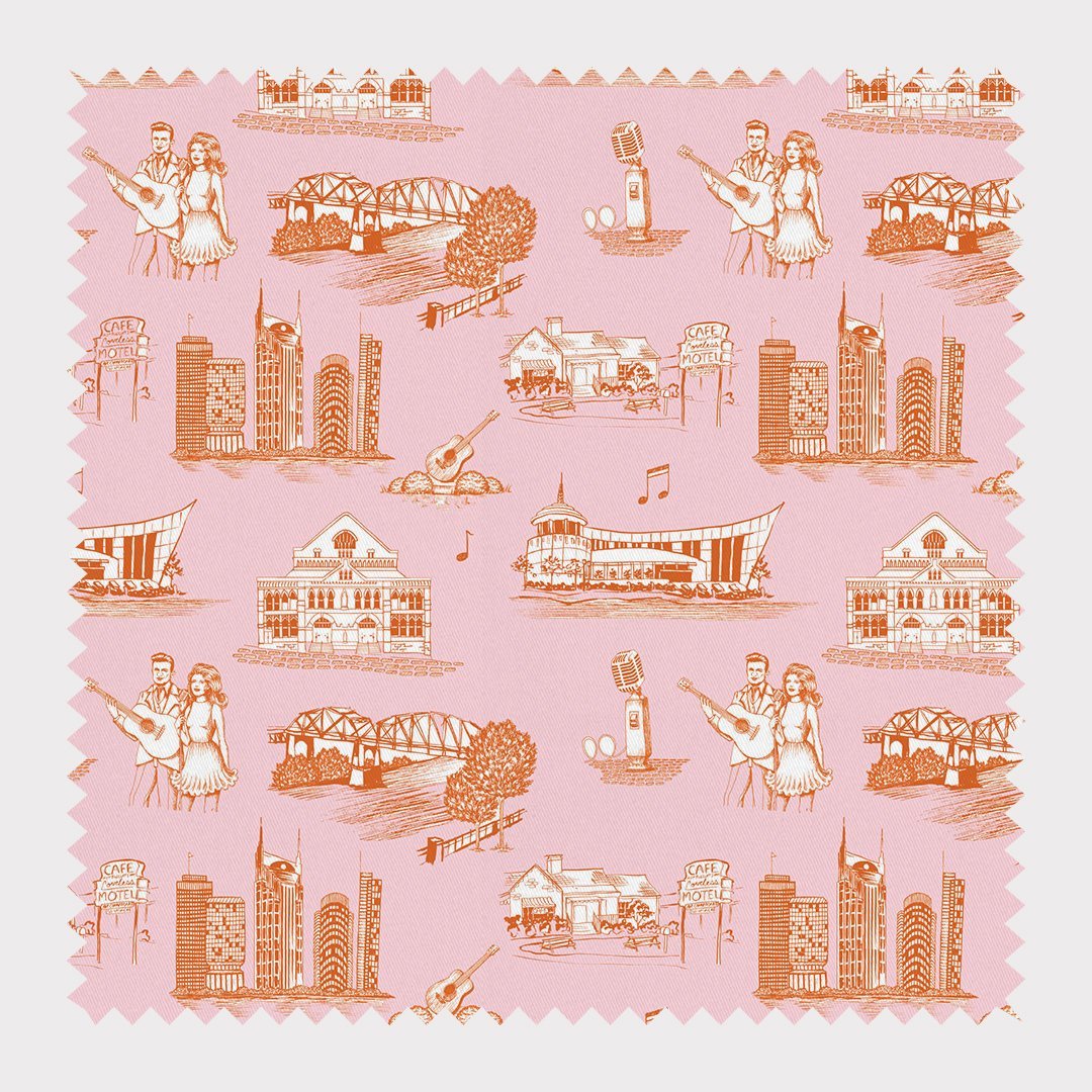 Nashville Toile Fabric dombezalergii