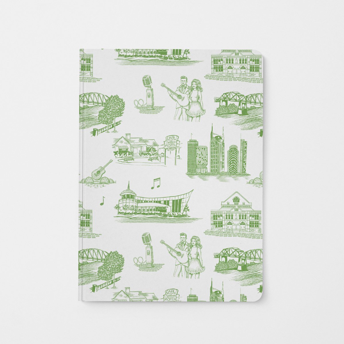 Nashville Toile Journal dombezalergii