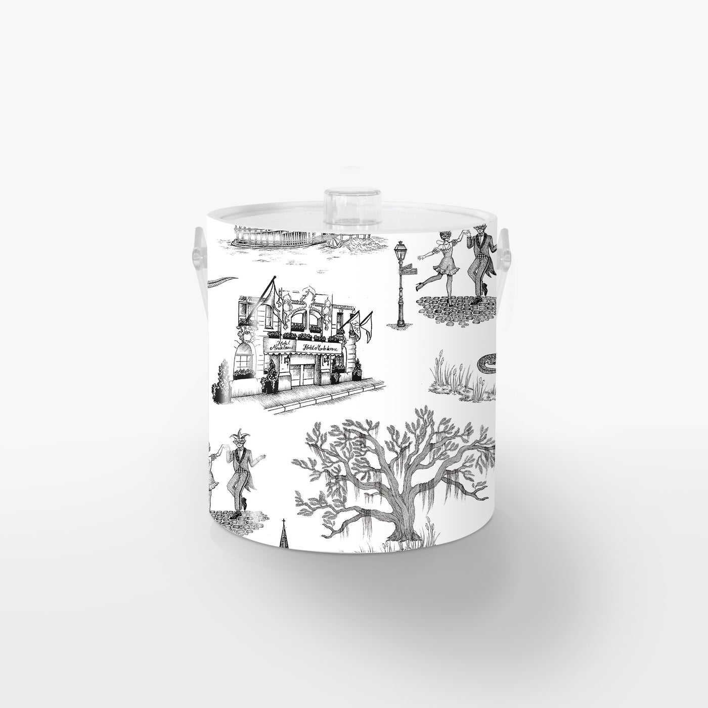 Ice Bucket New Orleans Toile Ice Bucket dombezalergii