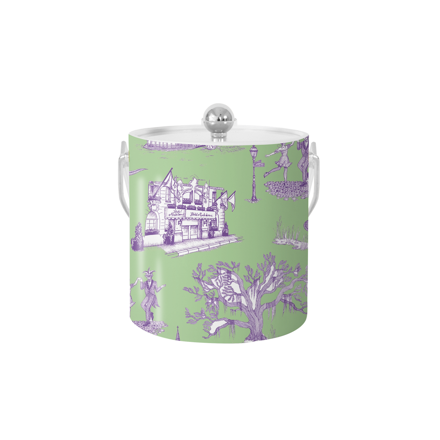 Ice Bucket New Orleans Toile Ice Bucket dombezalergii