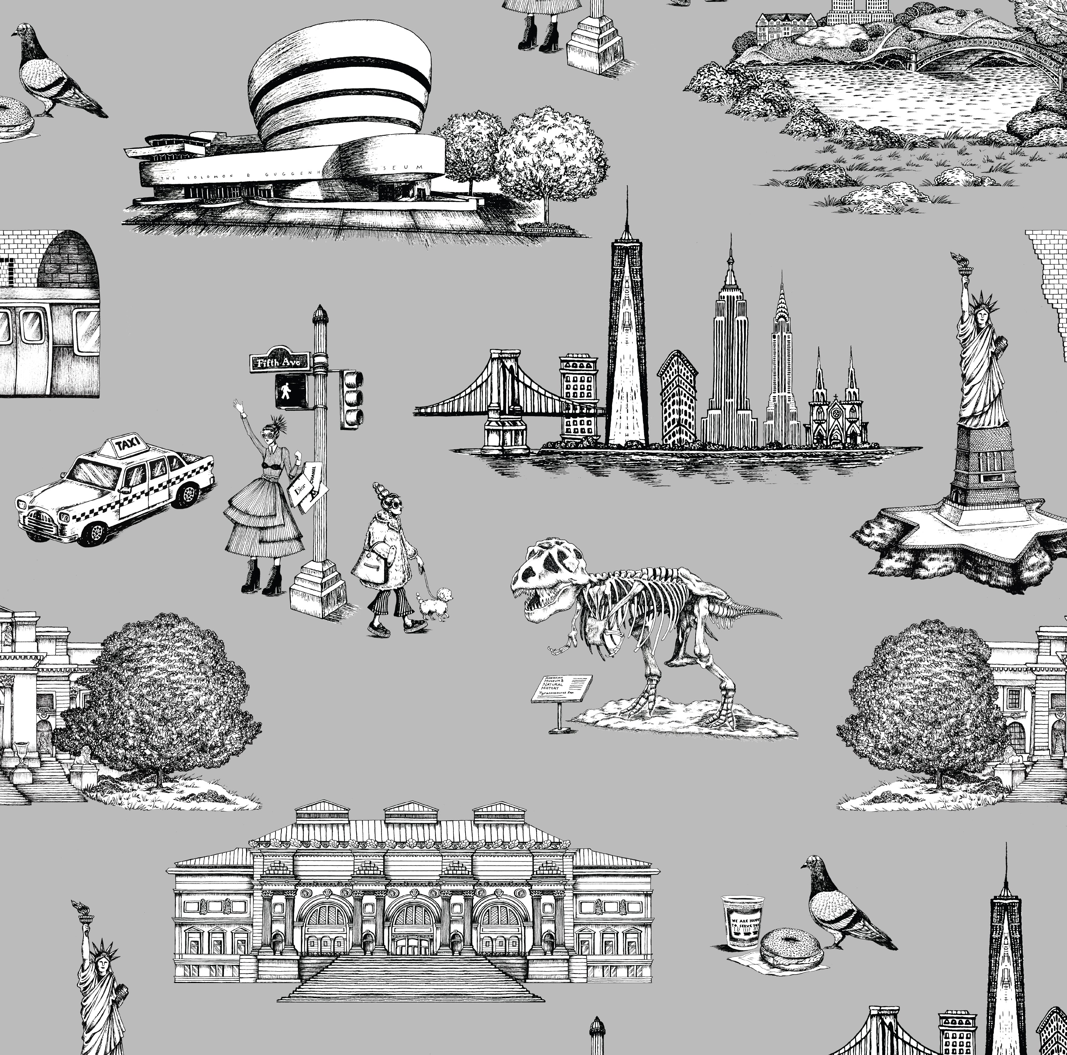 Dallas Toile Fabric – Katie Kime Design