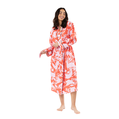 Robe S/M / Red Lilac Otomi Robe dombezalergii