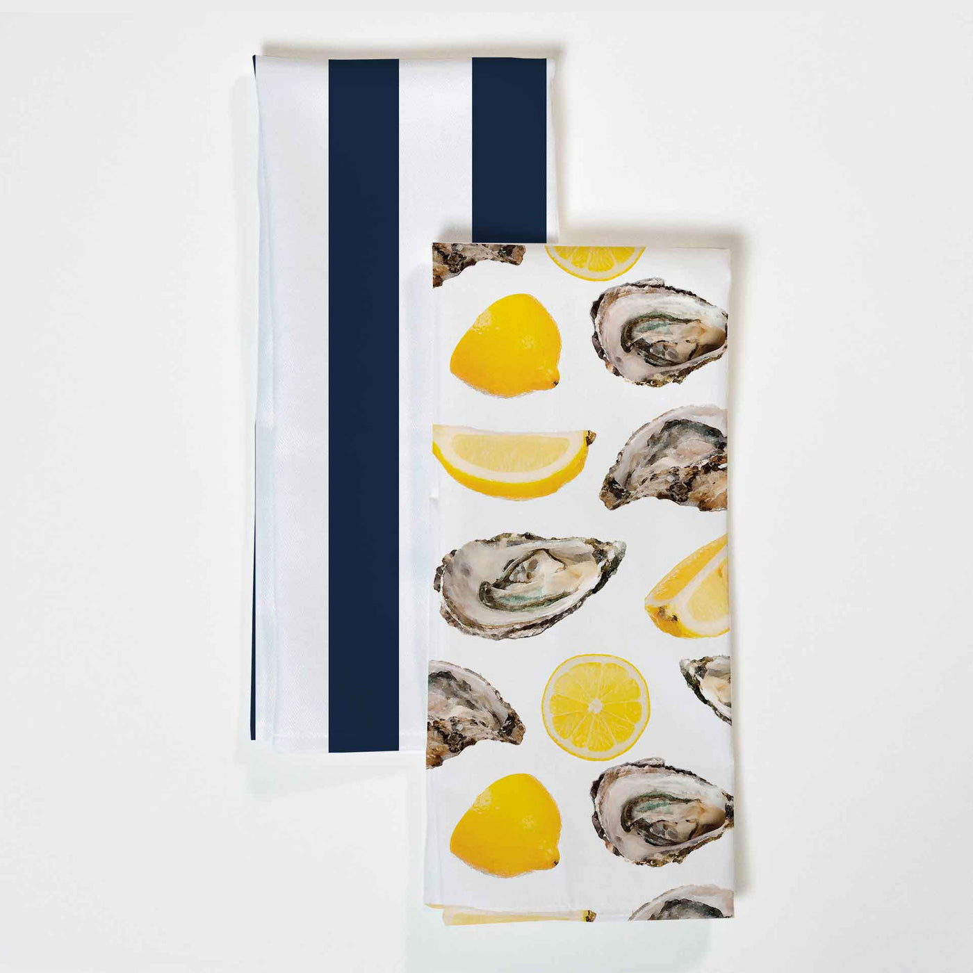 Tea Towel Oyster & Stripe Tea Towel Set dombezalergii
