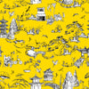 Shangri La Traditional Wallpaper Wallpaper Yellow / Double Roll