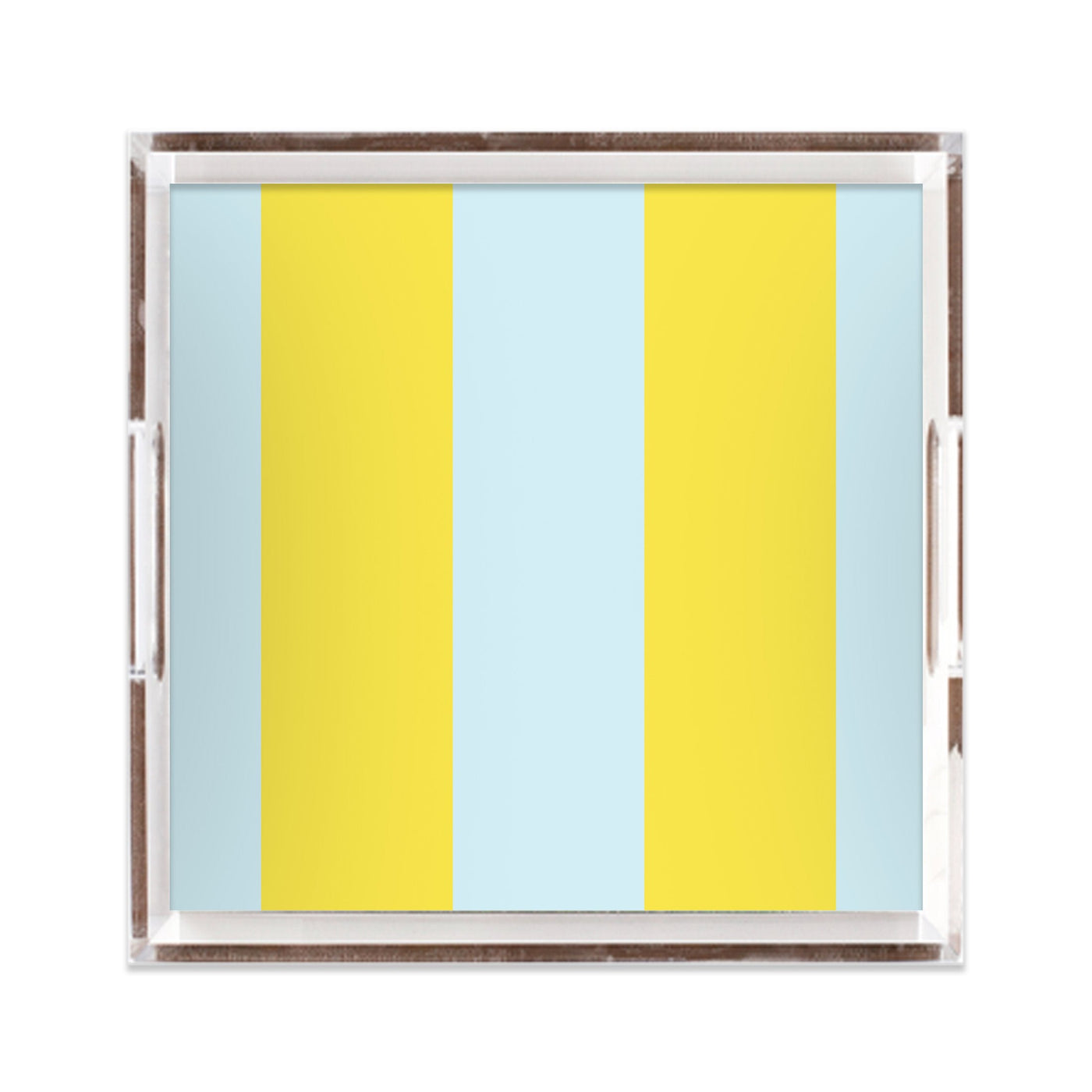 Lucite Trays 12x12 / Mint Stripes Lucite Tray dombezalergii