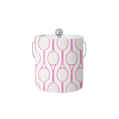 Ice Bucket Silver / Pink Tennis Time Ice Bucket dombezalergii