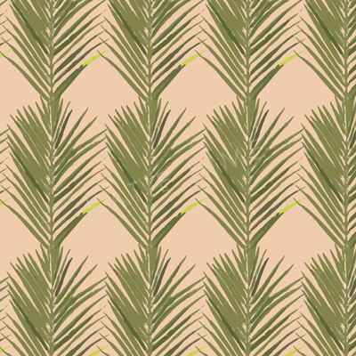 Wallpaper Double Roll / Coral Palms Wallpaper dombezalergii