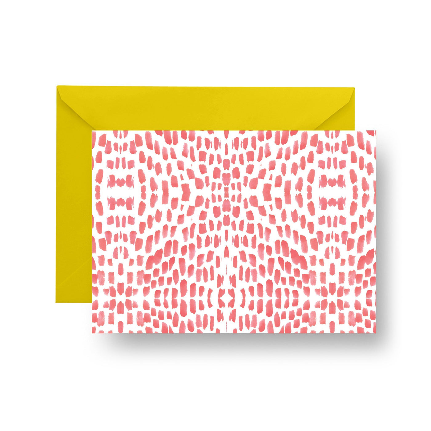 Folded Notecard Coral Watermarks Folded Notecard Set dombezalergii