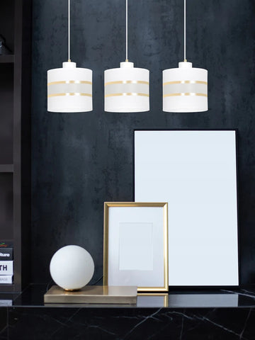 Lampes suspendues scandinaves Mogi blanches