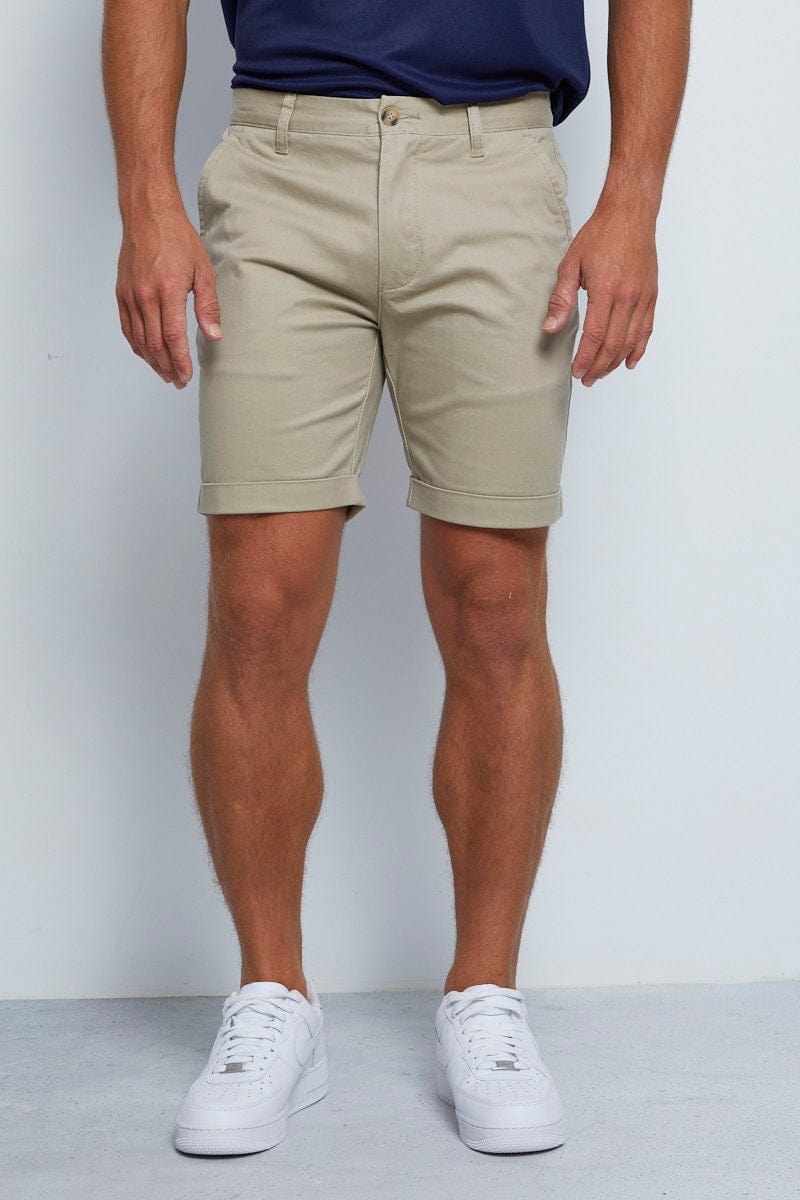 Men's Chino Short Fit Cotton AM Supply