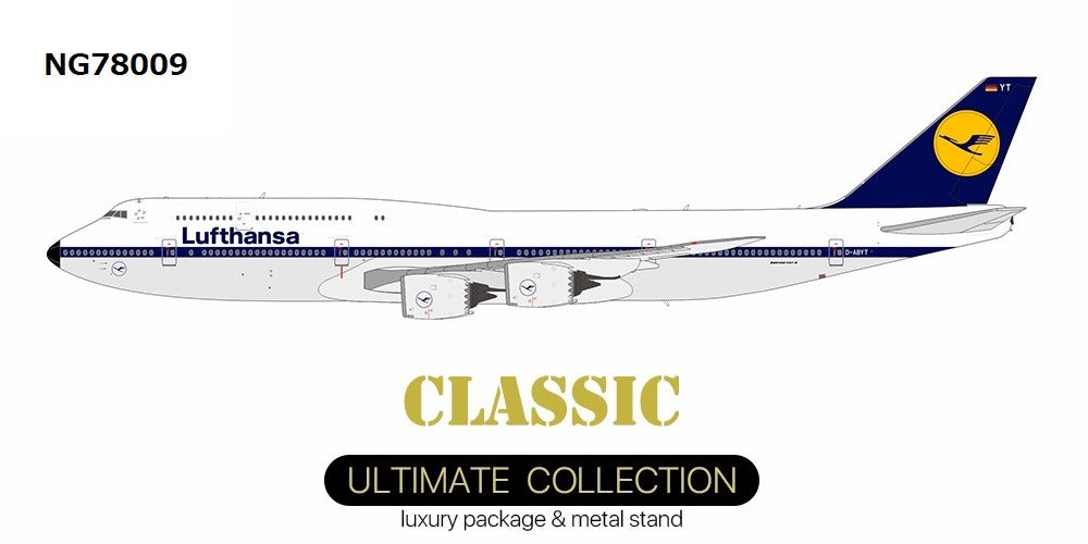 Limox 747-8i ルフトハンザドイツ航空 特別塗装 「50年代復刻レトロ