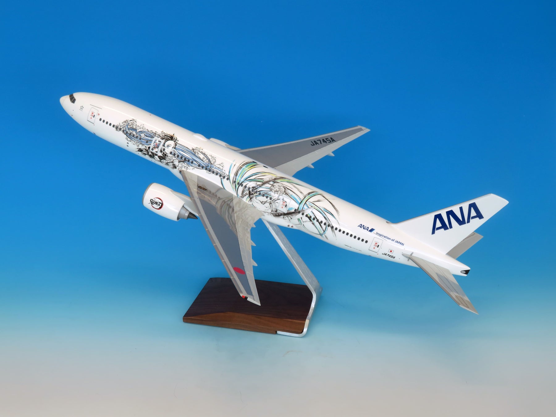 新品] ANA 777-200ER JA745A 鬼滅の刃 1:400-