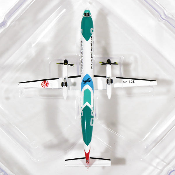 DHC-8-Q400 ユーロLOT 特別塗装 「ポトカルパチェ・トラベル」 SP-EQE 1/500 [527088]