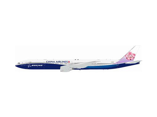 777-300ER チャイナ・エアライン（中華航空） 混合塗装 「ボーイングカラー/梅」 B-18007 (スタンド付属) 1/400 [AV4039]