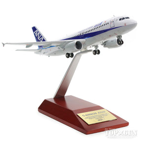 激レア エアアジアジャパン A320 台座木製 1/100 エアバス 【返品?交換