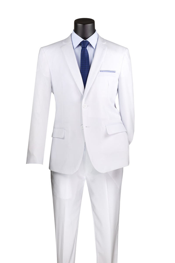 men's off-white 3 piece suit