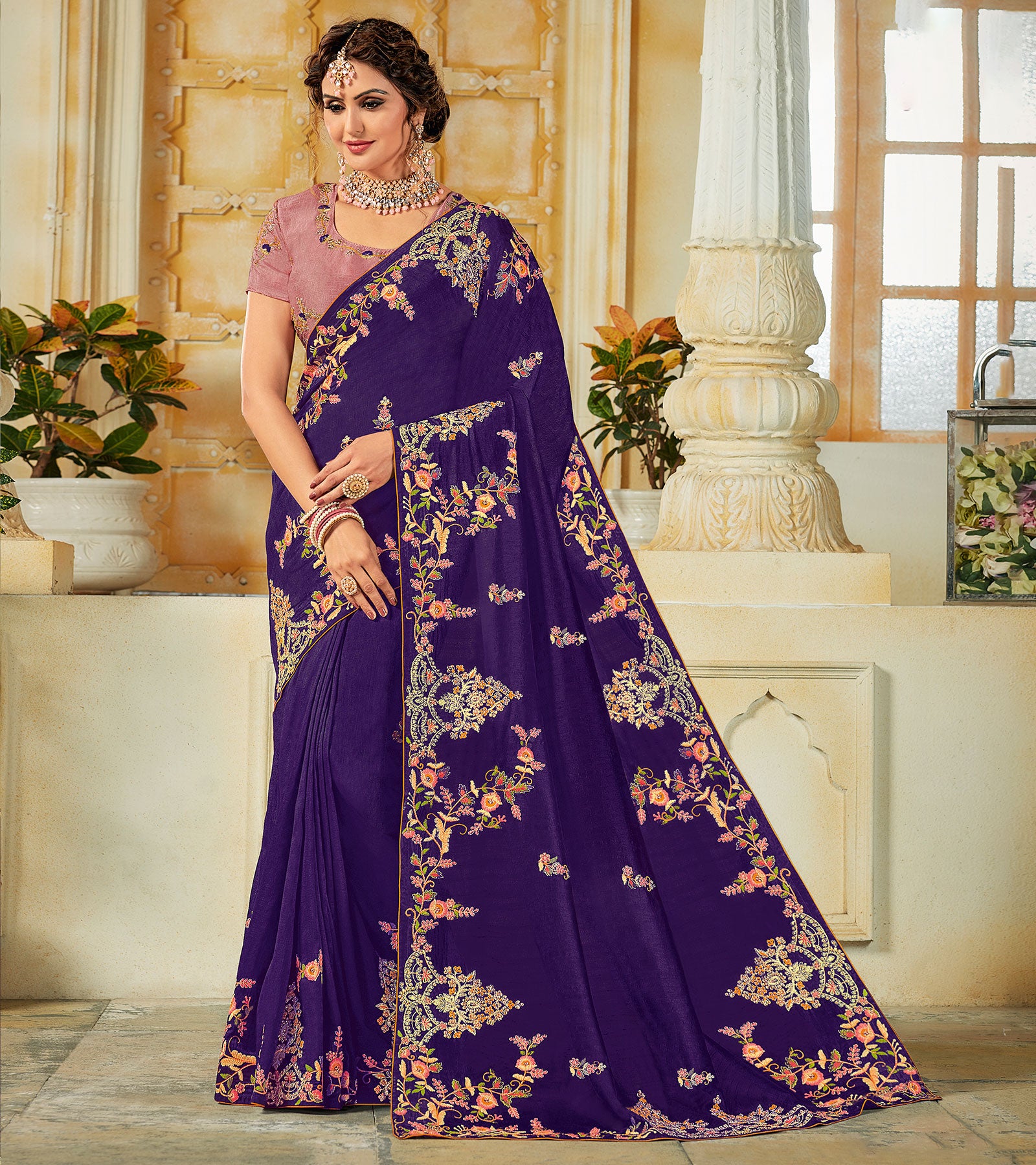 LAXMIPATI SAREE TULASHI 7691-7722 SERIES LAKSHMIPATI SAREE ONLINE -  textiledeal.in