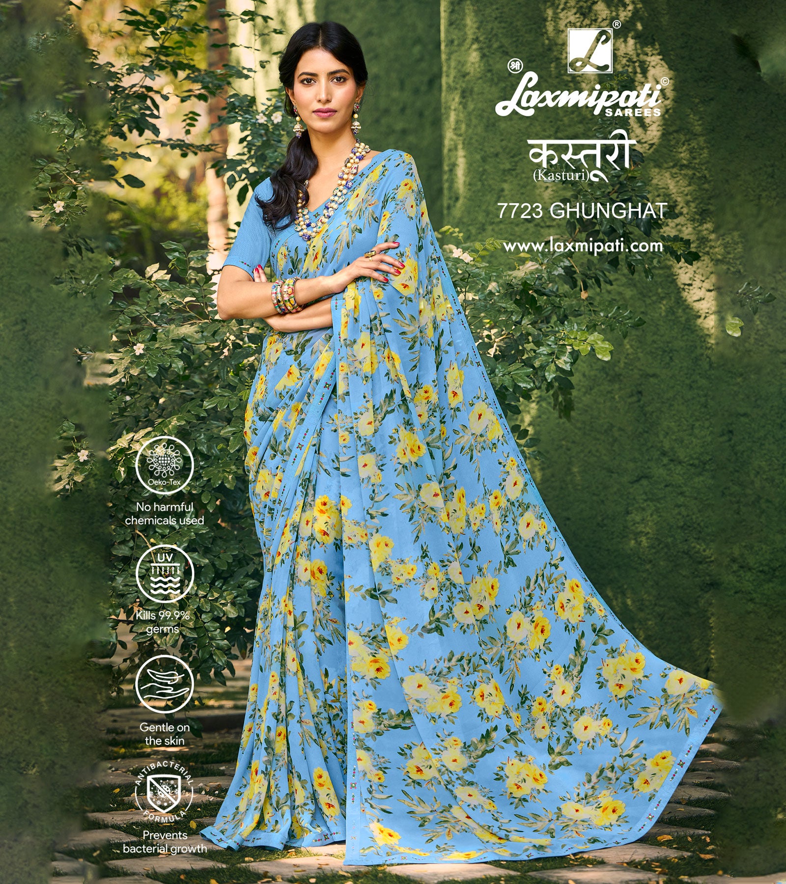 fcity.in - Fancy Women Designer Georgette Printed Saree With Unstitched  Running