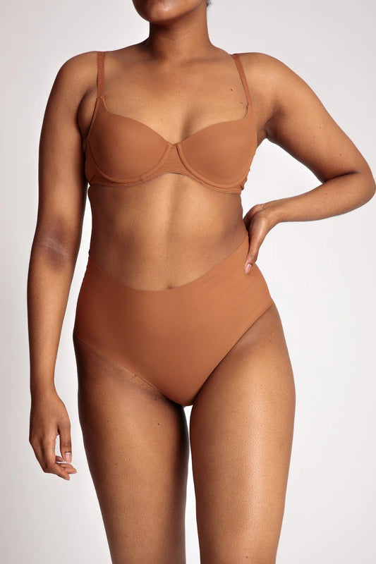 Dana Strapless Bra by Sculptress - Caramel- The Rack Shack