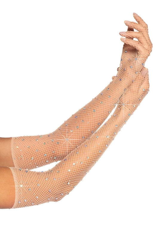 Leg Avenue Rhinestone Fishnet Tights