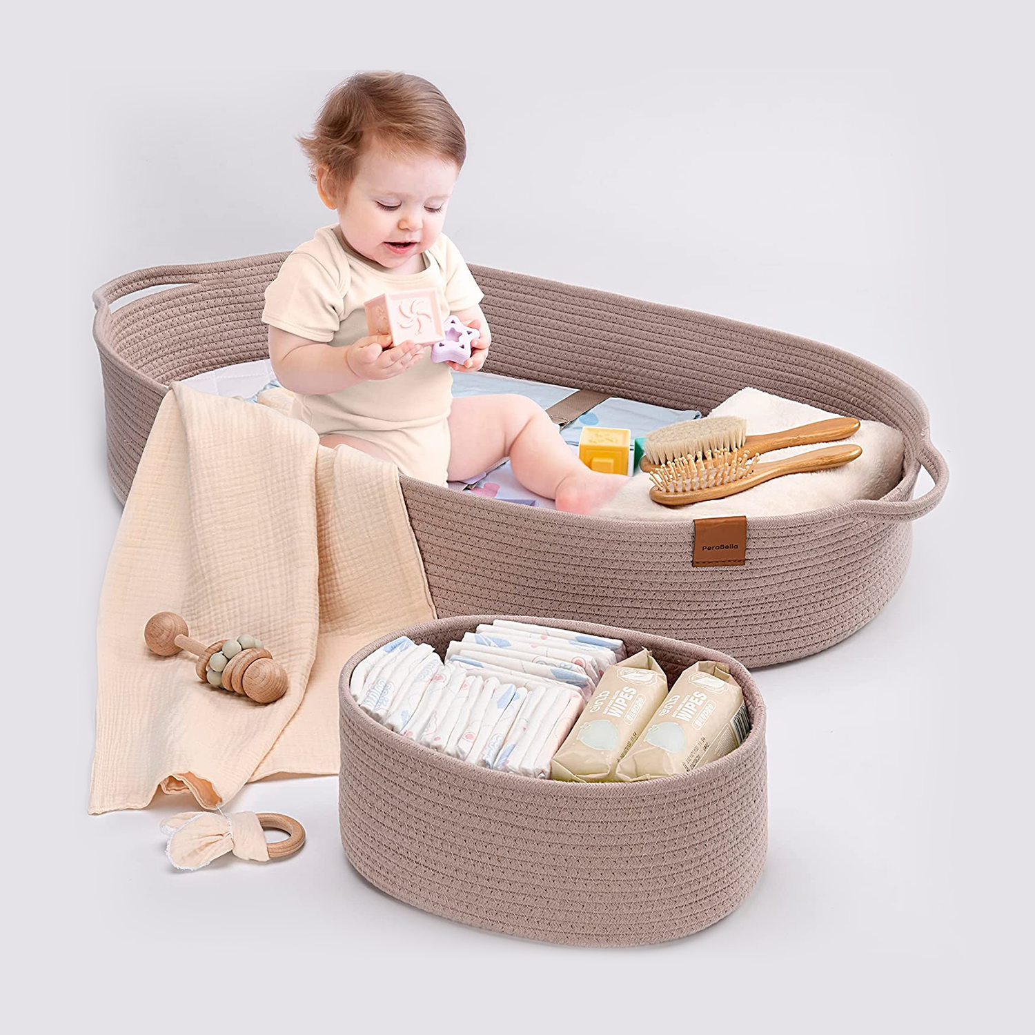 Baby Changing Basket – Perabella