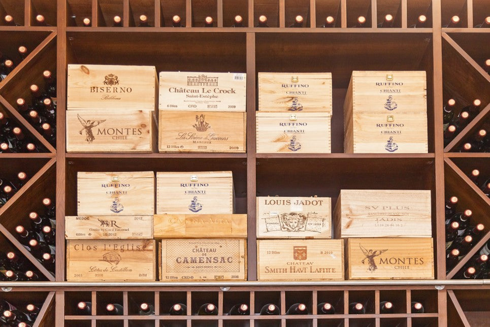 different wine boxes