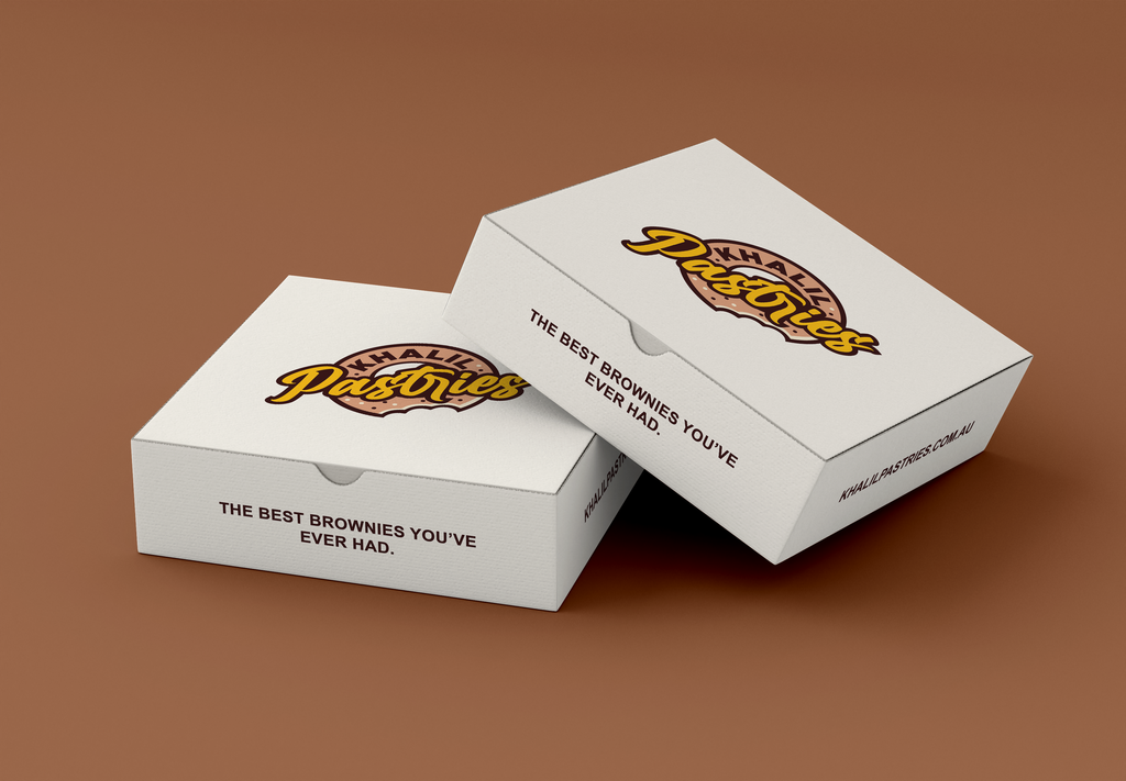 Khalil Pastries Packaging design