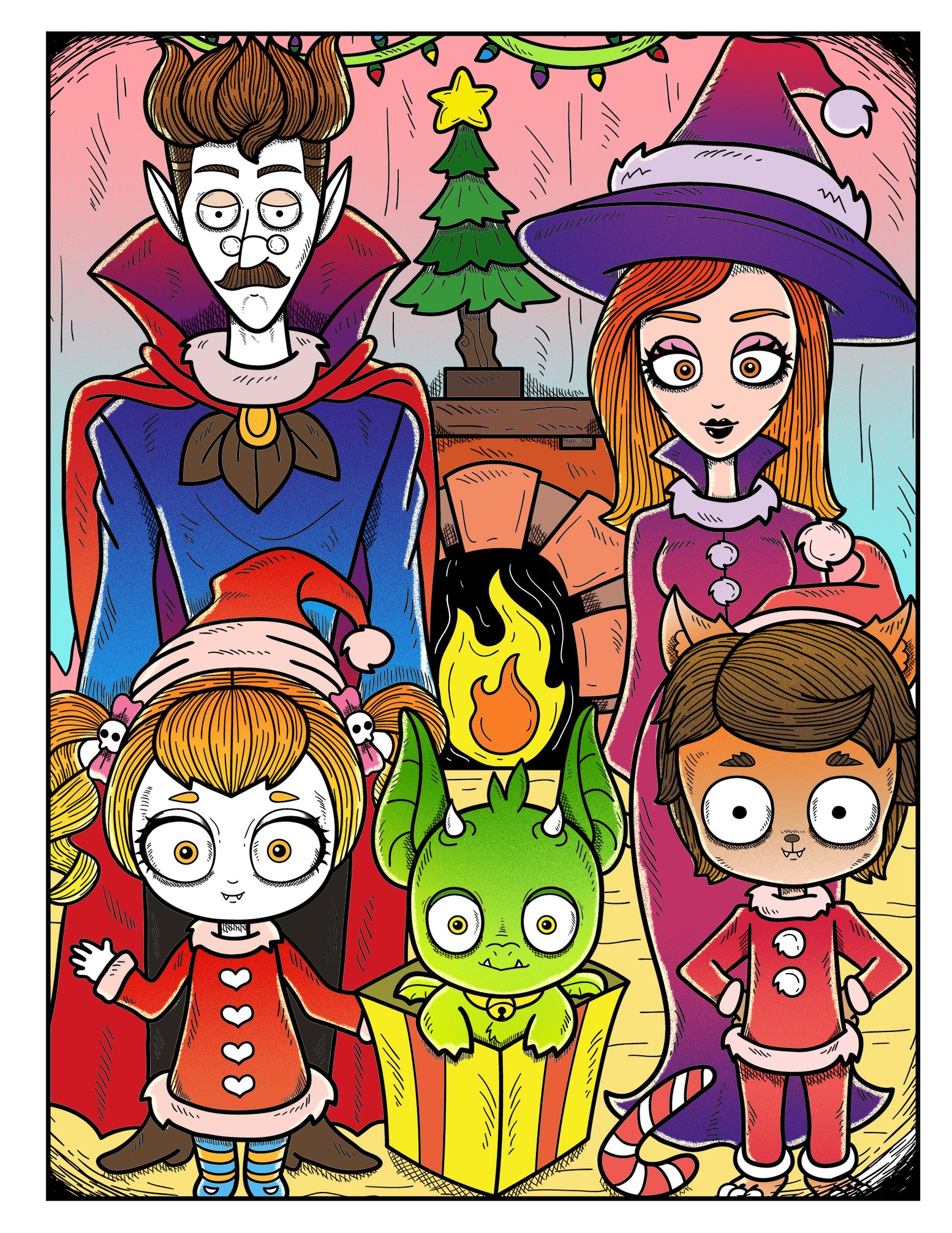 spooky family