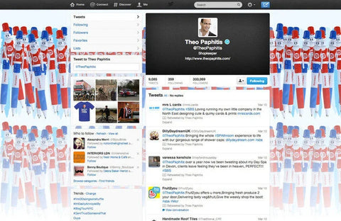 Theo Paphitis Twitter feed