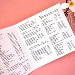 Beauty Price List Design