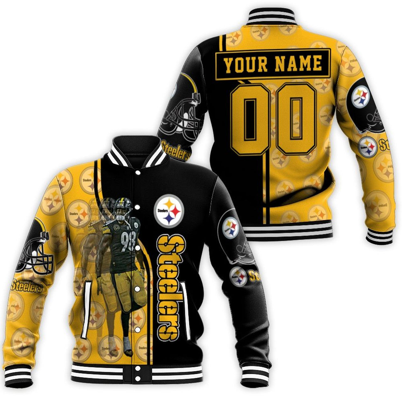 Pittsburgh Steelers Vince Williams Letterman Jacket