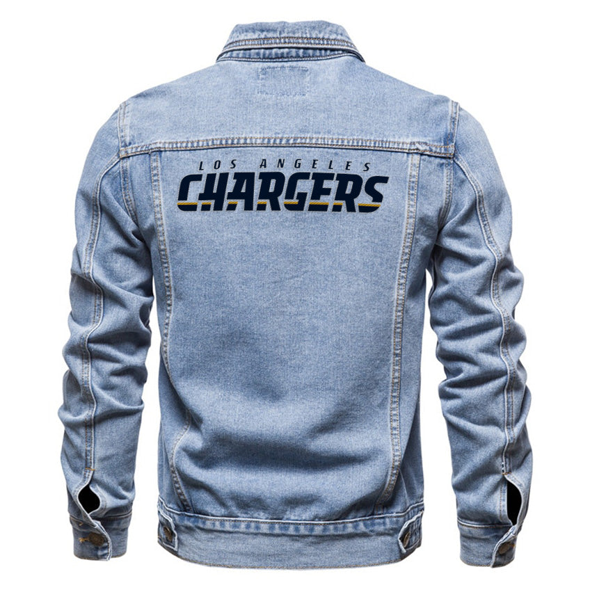 Los Angeles Chargers Denim Jacket