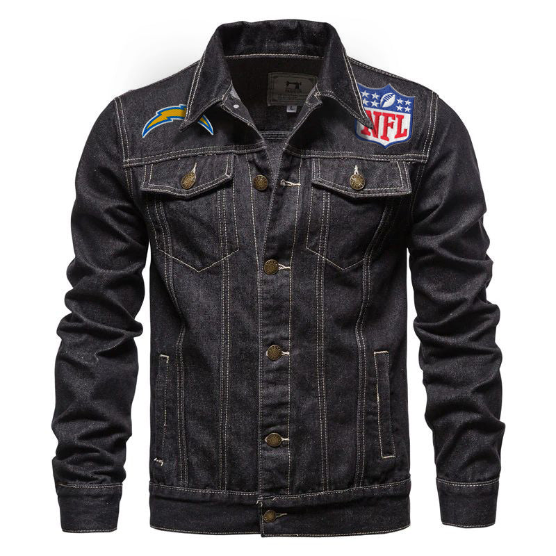 Los Angeles Chargers Denim Jacket