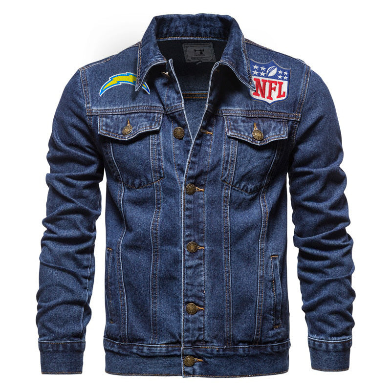 Los Angeles Chargers Denim Jacket