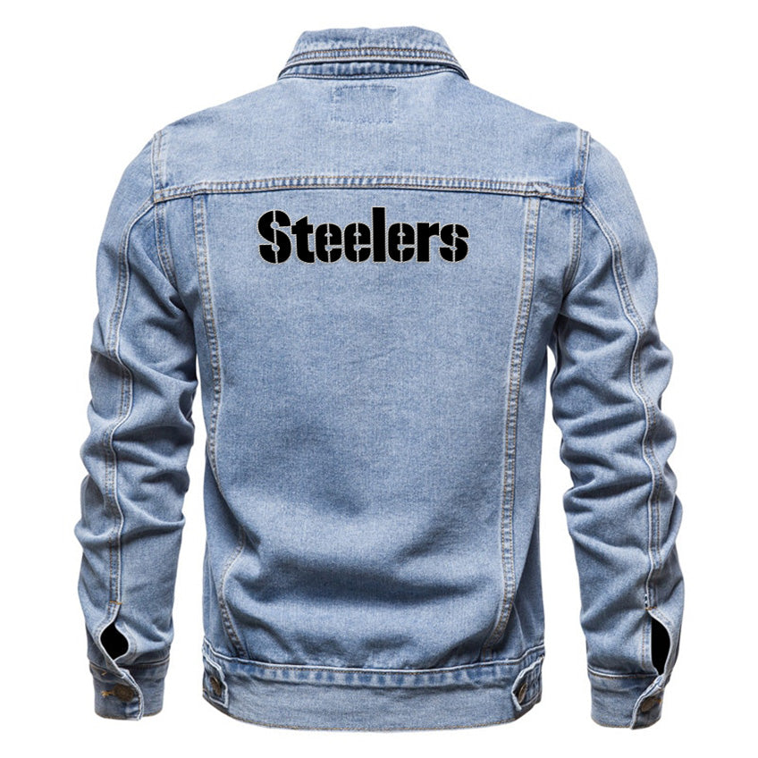 Pittsburgh Steelers Denim Jacket