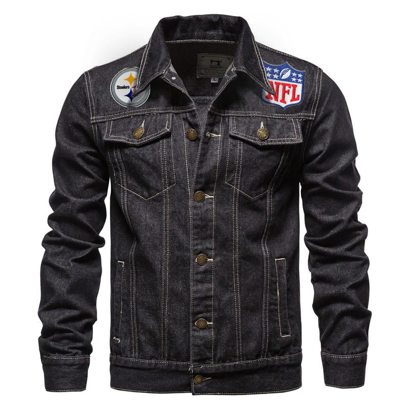 Pittsburgh Steelers Denim Jacket