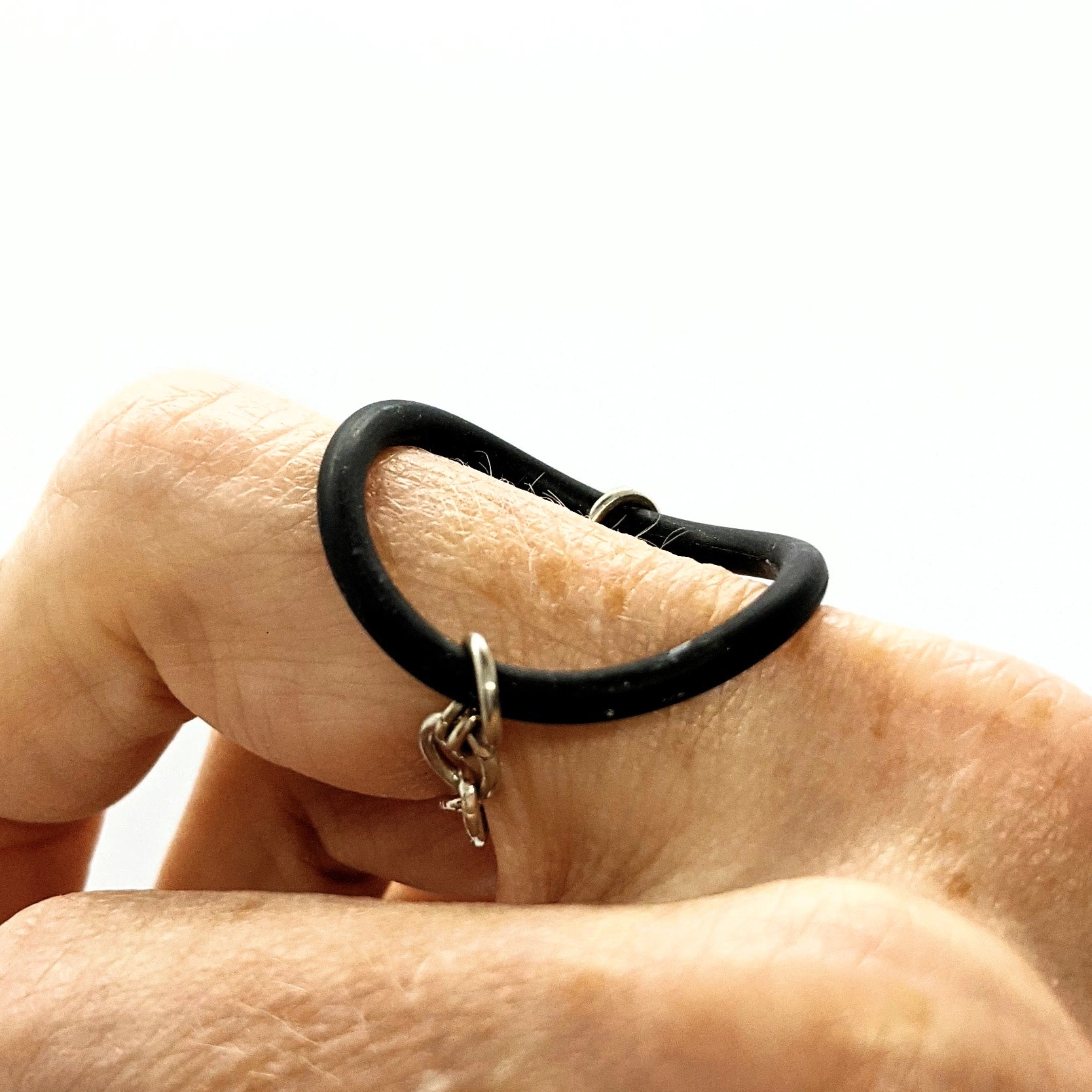 O-ring and sterling chain ring