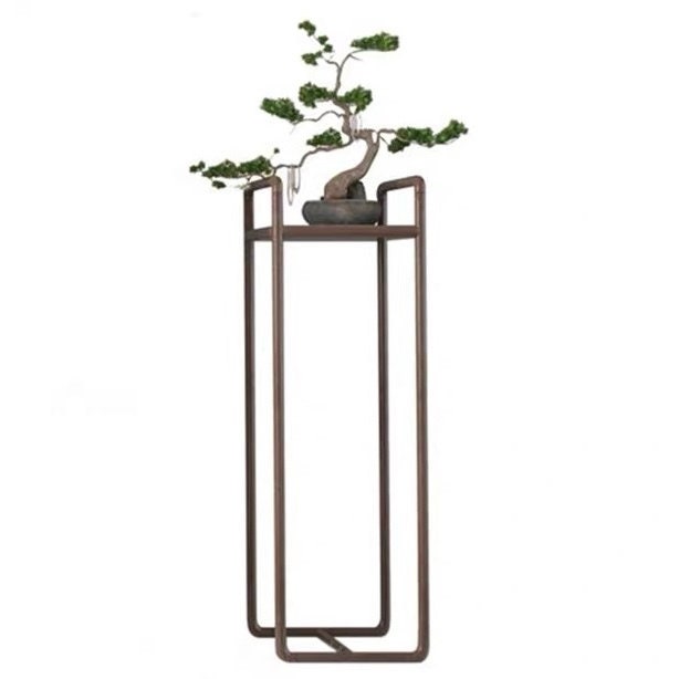 Compact plant Stand,white ash wood plant stand, can stain many