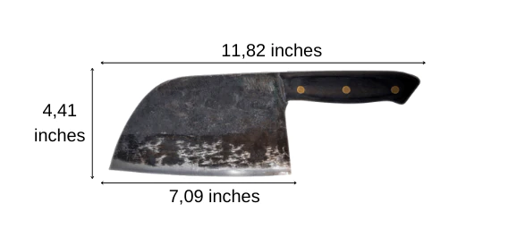 serbian knife size