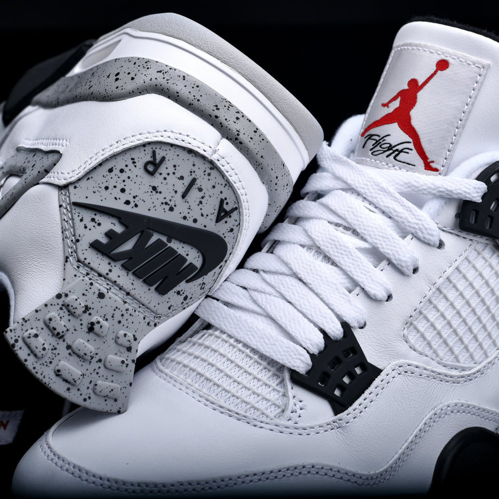 jordan 4 with nike air on back