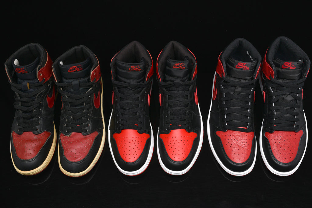 jordan 1 bred og 1985